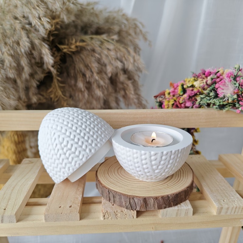 DIY Knitting Yarn Egg Shaped O – Candle Making Yarn recenzja i cena