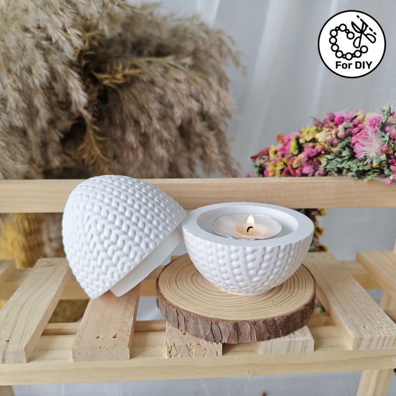 DIY Knitting Yarn Egg Shaped O – Candle Making Yarn recenzja i cena