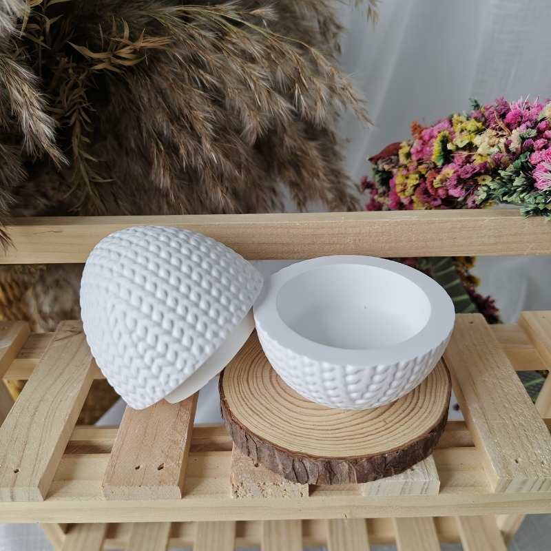 DIY Knitting Yarn Egg Shaped O – Candle Making Yarn recenzja i cena