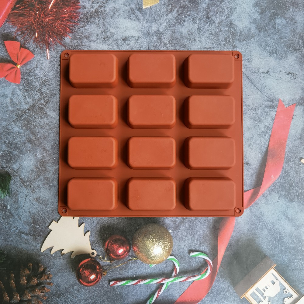 12 Cavity Square Silicone Soap – Candle Making Reno recenzja i cena