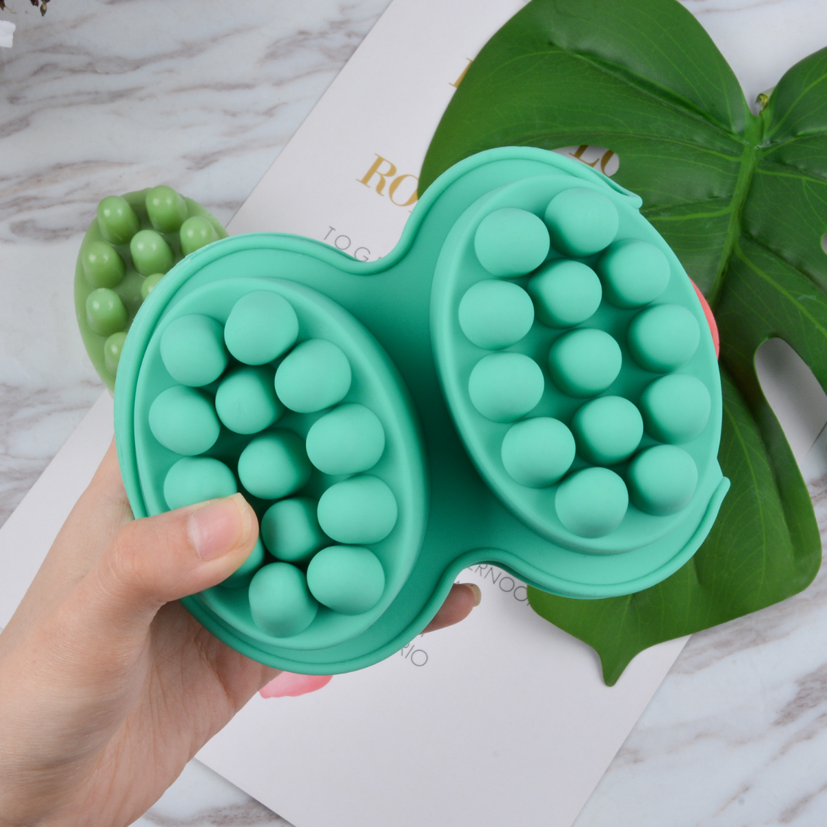 4 Hole Oval Massage Soap Silic – Candle Making Supplies Wholesale recenzja i cena