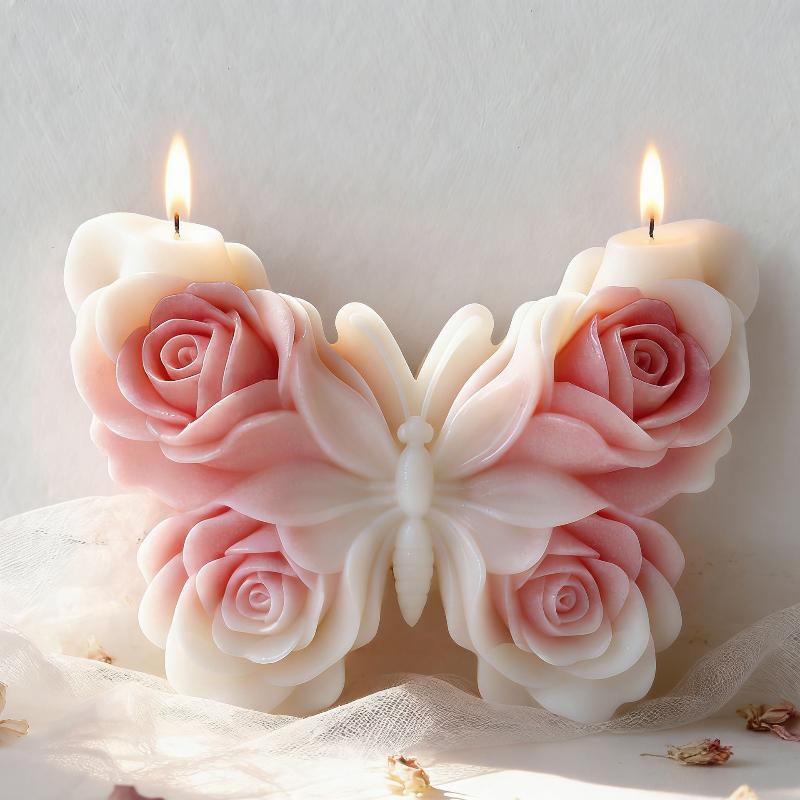 DIY Rose Butterfly Form Silico – Candle Making Diy recenzja i cena