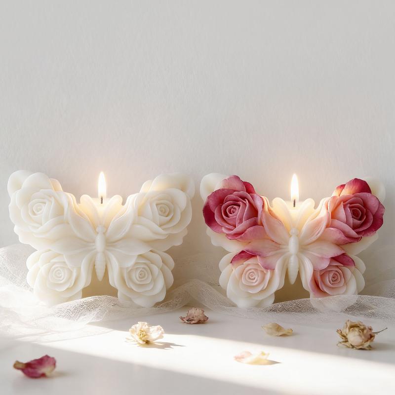 DIY Rose Butterfly Form Silico – Candle Making Diy recenzja i cena
