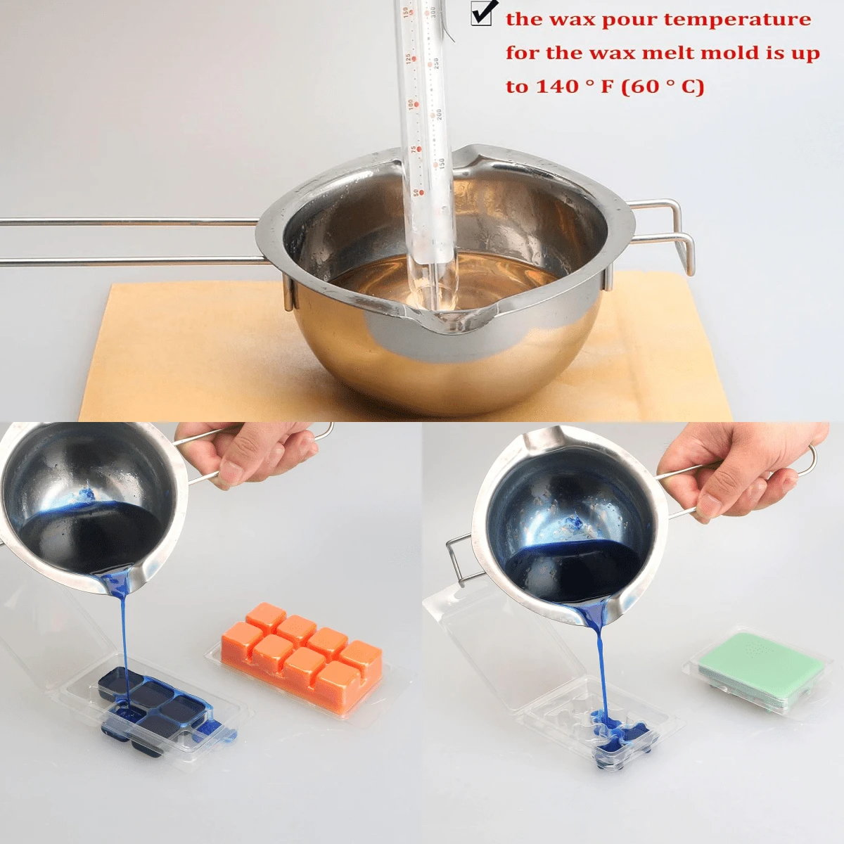 10pcs Wax Melt Mold, Wax Melt  – Candle Making Reno recenzja i cena