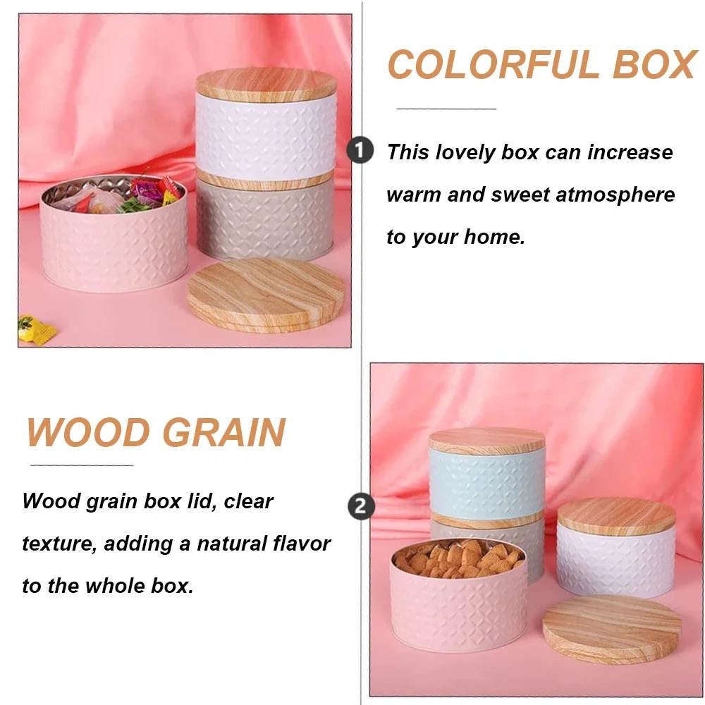 Tea Storage Jar Wood Grain Tin – Candle Making Homewood recenzja i cena