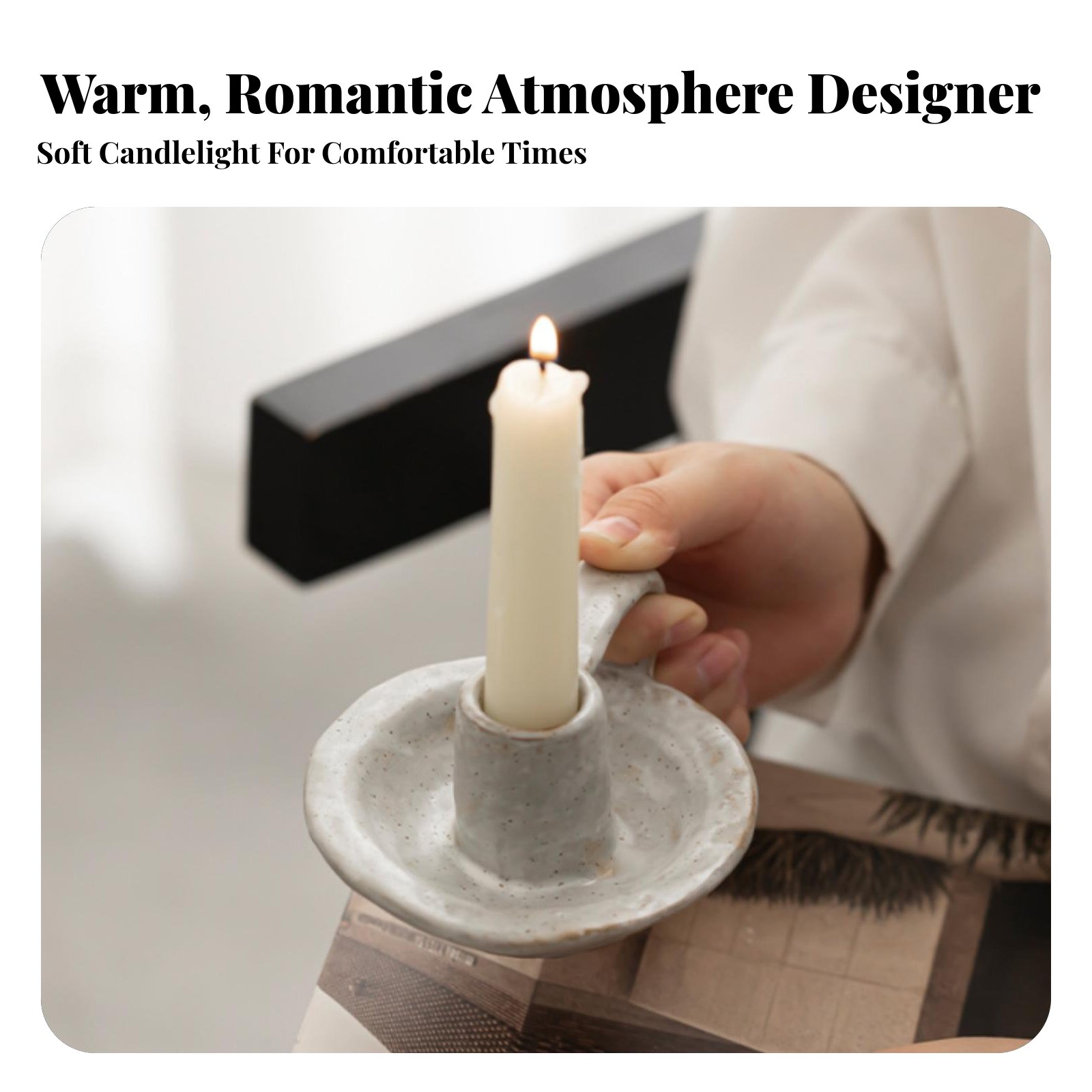 Nordic Ceramic Candle Holder,  – Paraffin Candle Wax recenzja i cena