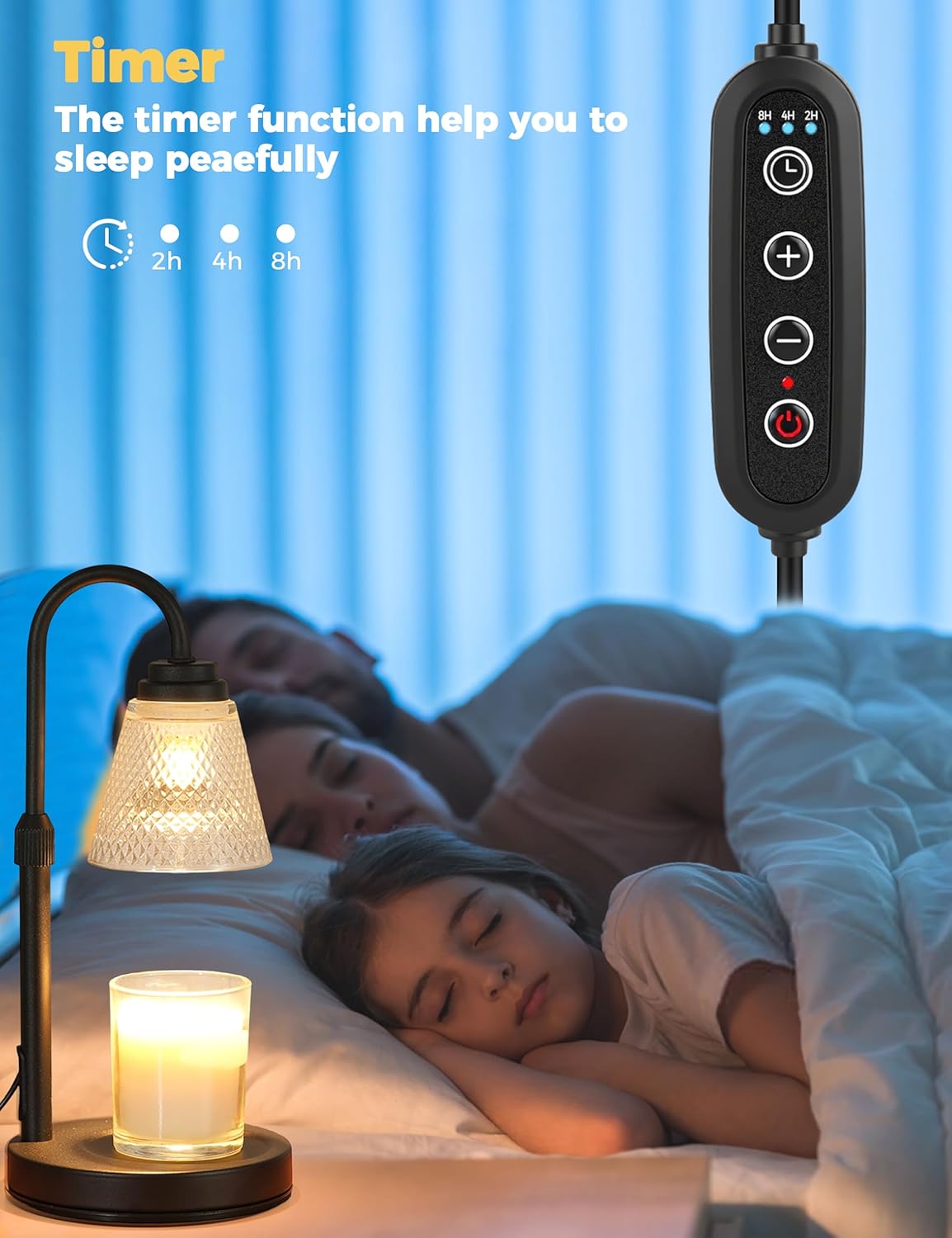 Candle Warmer Lamp with Timer  – Paraffin Candle Wax recenzja i cena
