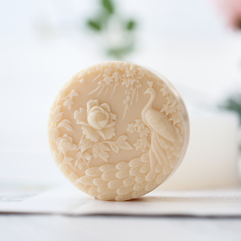 Peacock Flower Pattern Silicon – Candle Making Products recenzja i cena