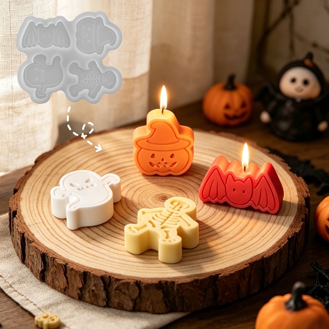 4-cavity silicone resin mold s – Candle Mold Silicone recenzja i cena