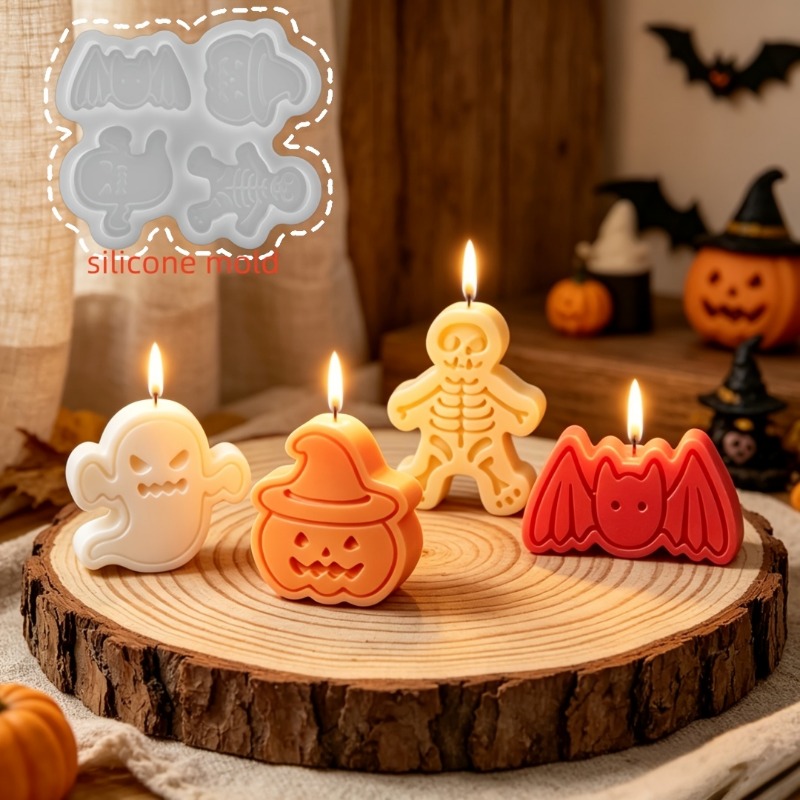 4-cavity silicone resin mold s – Candle Mold Silicone recenzja i cena