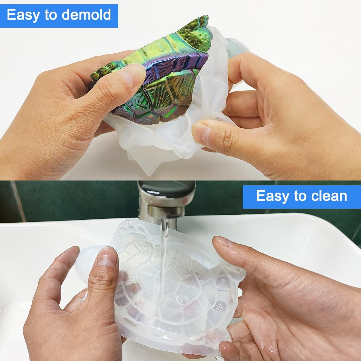 3D Tortoise Resin Molds Thick  – Candle Making Design recenzja i cena