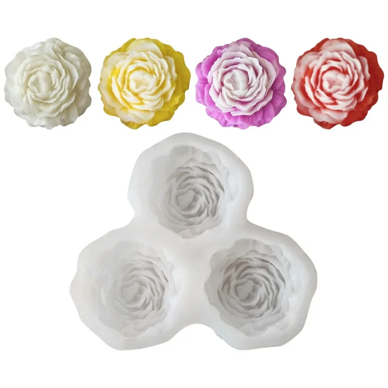 Peony Flower Candle Silicone M – Candle Mold Silicone recenzja i cena